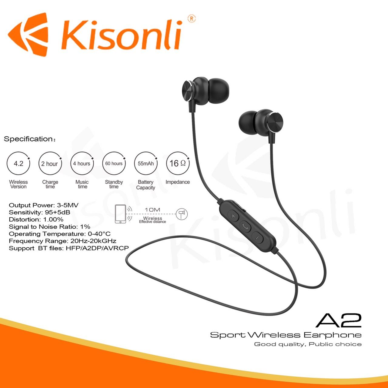 [HCM]Tai Nghe Bluetooth Kisonli A2