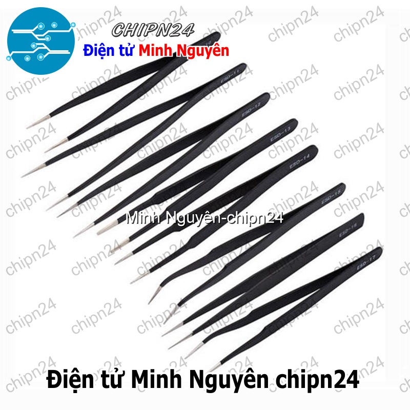 [1 cây] Nhíp Vetus gắp linh kiện (ESD10/ESD11/ESD12/ESD13/ESD14/ESD15/ESD16) - [Chọn Loại] - HHH.00108