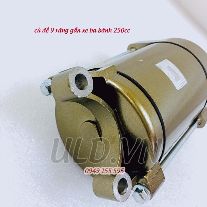 [HCM]củ đề 9 răng lớn gắn xe ba bánh 250cc