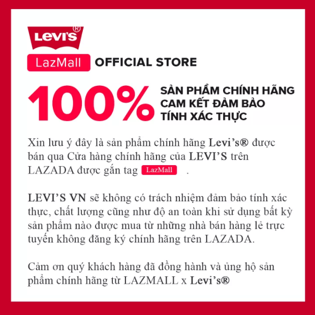 LEVI'S - QUAN JEANS NAM DAI 28833-0118