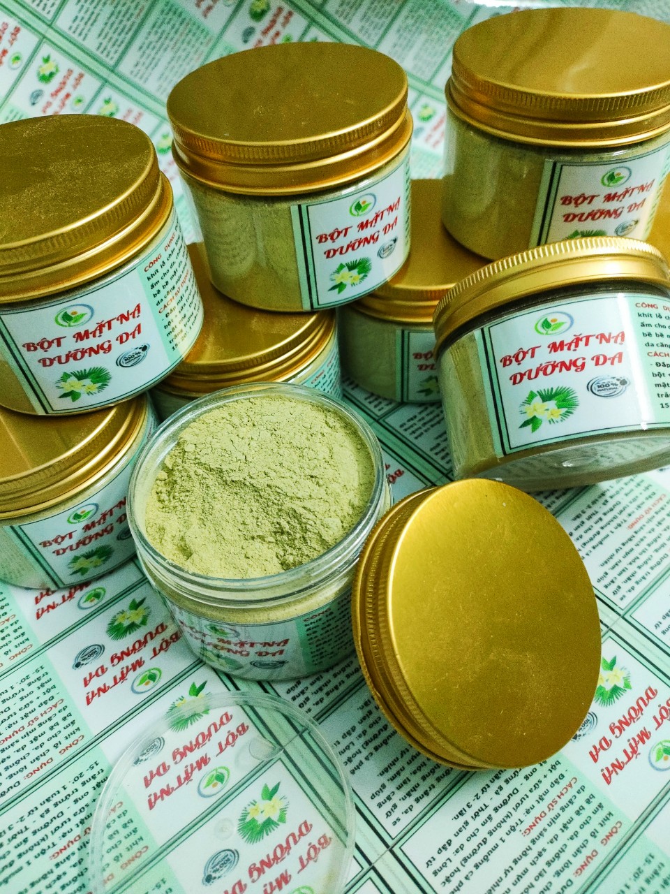 Bột đắp mặt nạ Thảo dược Đông Y