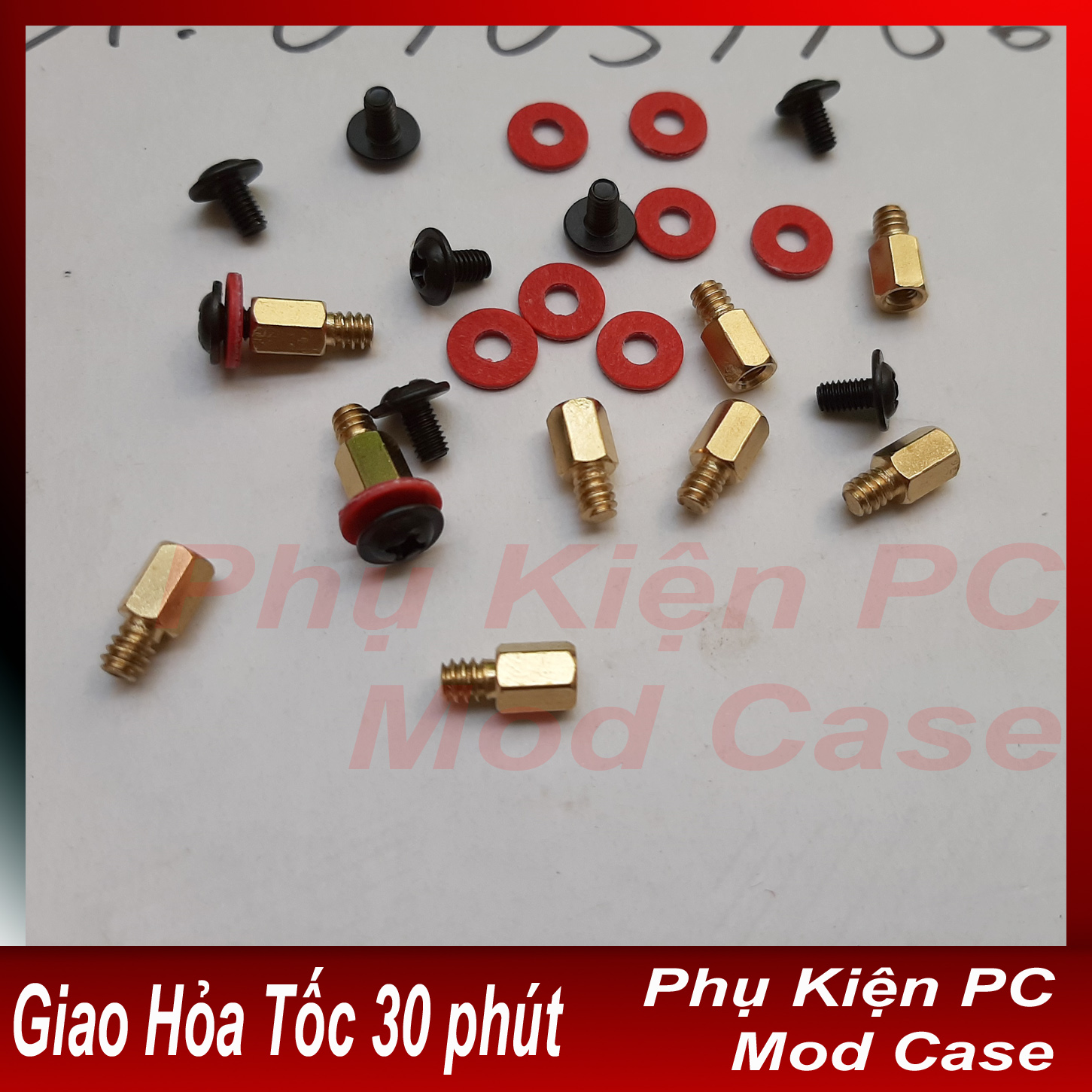 Bộ ốc bắt main vào case zin