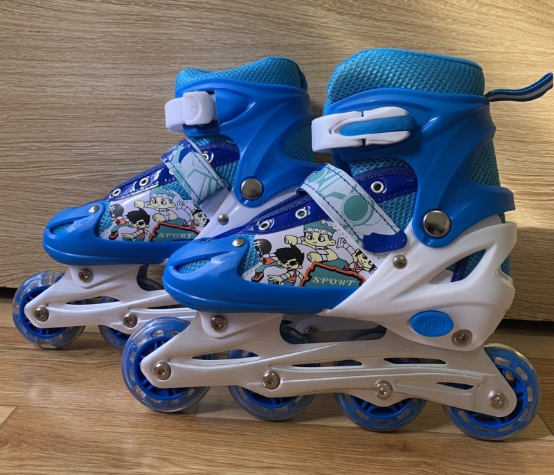 Mua Giày patin trẻ em thể thao có đèn giày trượt patin trẻ em người lớn