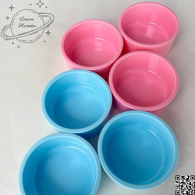 Chén ăn nhựa tròn nhỏ cho hamster