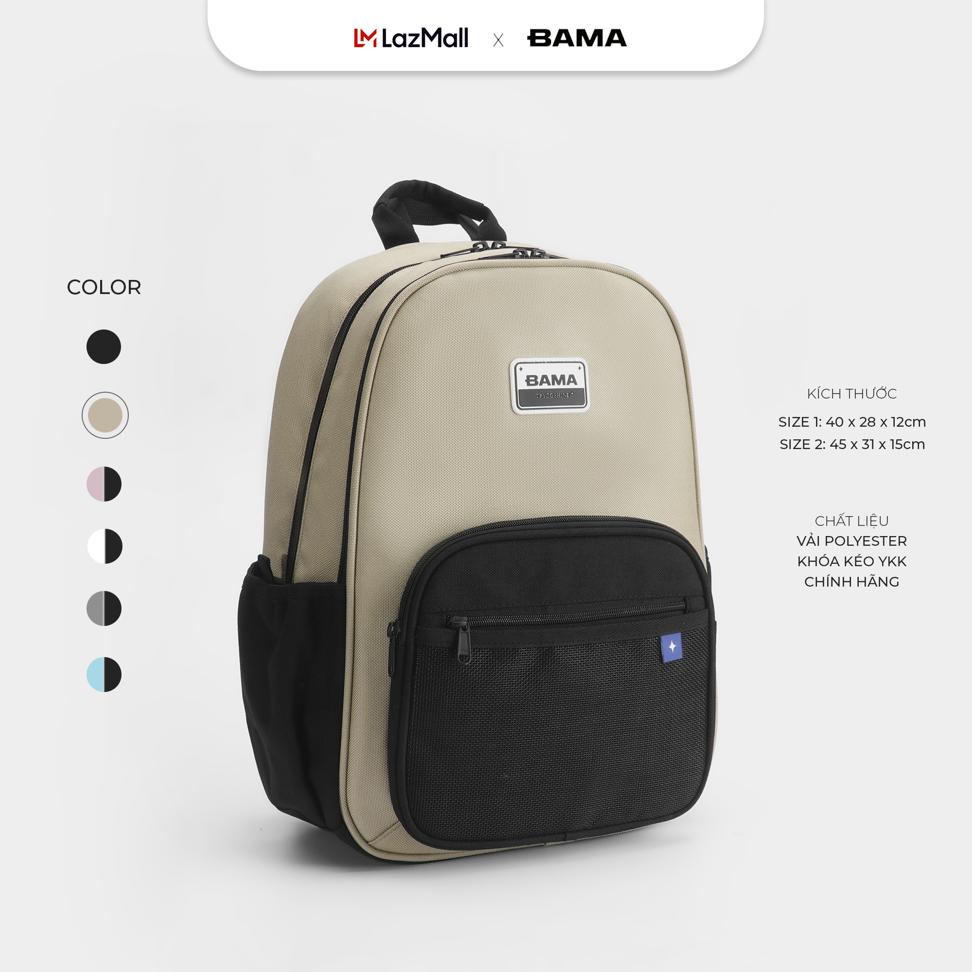 Balo BAMA Simple Backpack 4.0