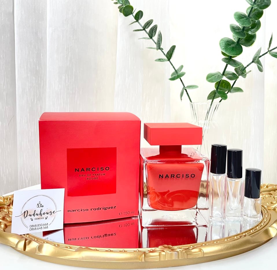Nước hoa Narciso Rouge/Poudree Edp mẫu thử 2ml/5ml/10ml
