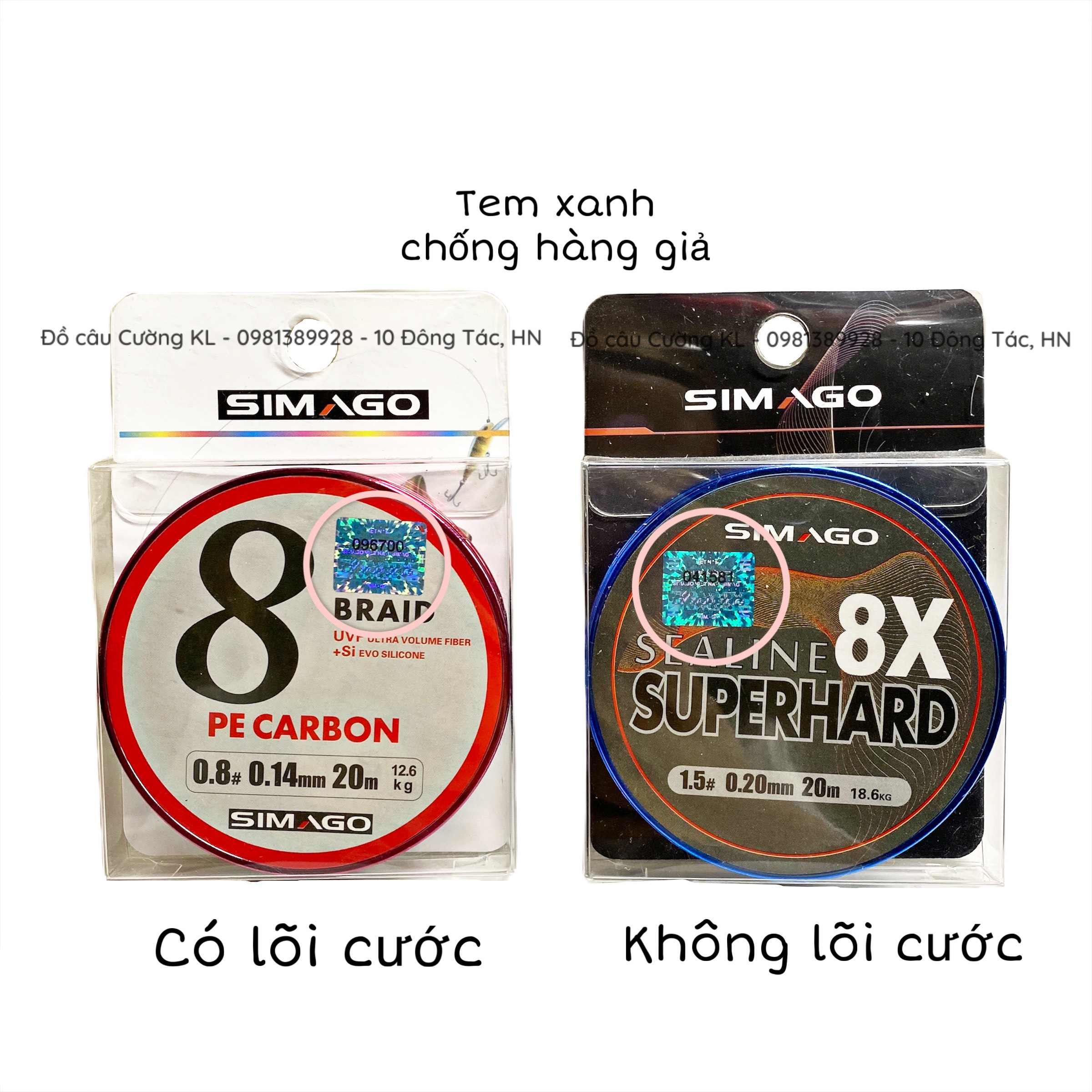 Dù PE Simago không lõi dài 20m
