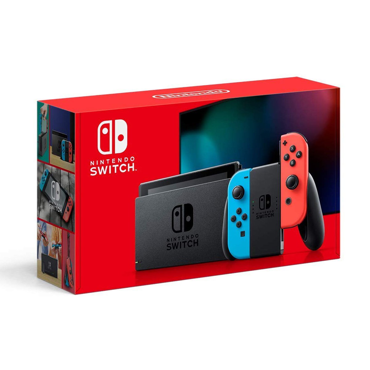 Trả góp 0%Máy Chơi Game Nintendo Switch V2 Neon Mới 100% Fullbox Chính Hãng
