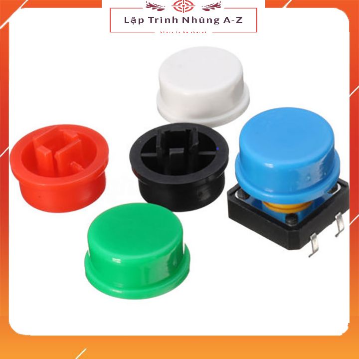 [Lập Trình Nhúng A-Z][G3] Nút Nhấn 12x12x7.3mm 4 Chân