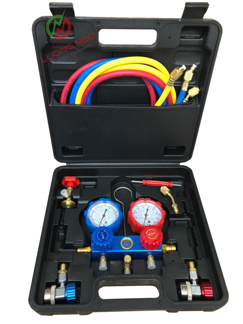 Bộ đồng hồ nạp gas lạnh đa năng