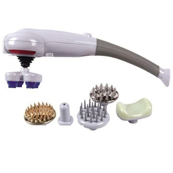 Máy mát-xa cầm tay 7 đầu Magic King Massage (Xám)