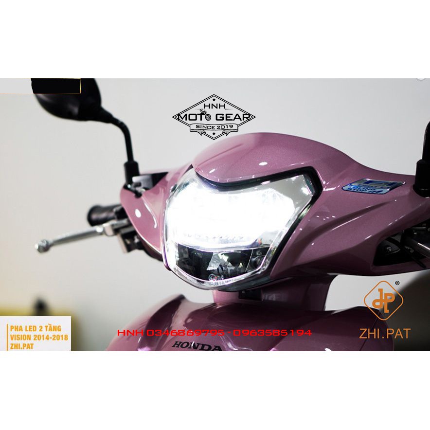 Đèn Pha Led Zhipat Cho Honda Vision 2014 - 2019