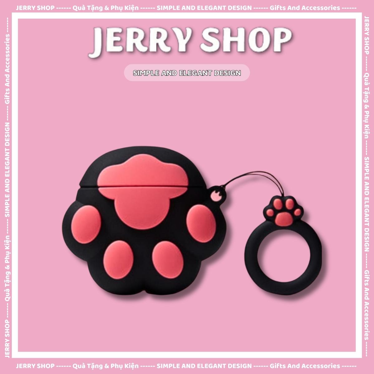 Vỏ Ốp Case Airpods Bàn Chân Bảo Vệ Bao Đựng Tai Nghe Không Dây Bluetooth 1 2 3 Pro i12 i9 i7 Tws Chống Va Đập JERRY SHOP