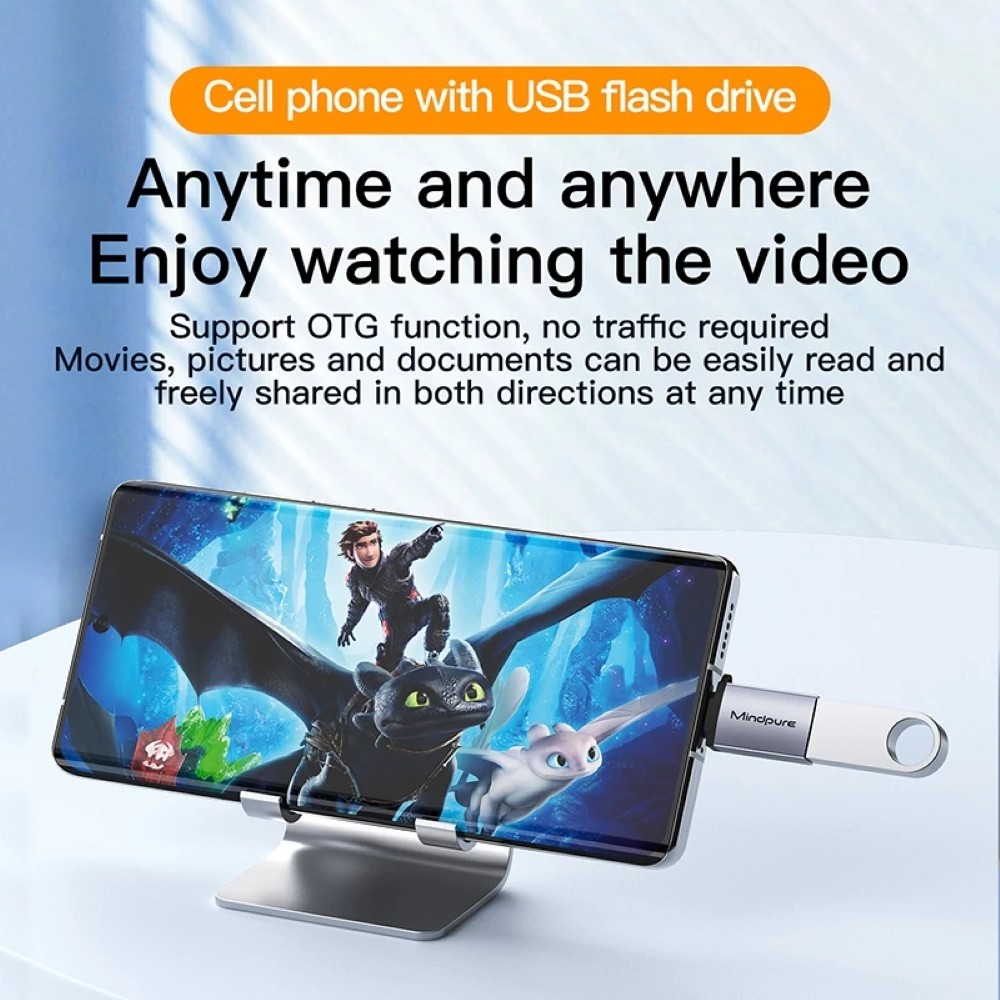 USB 3.2 / 3.0 Đầu chuyển đổi adapter USB otg Type A sang USB Type C tốc độ cao Sạc Và truyền dữ liệu 10Gbps Laptop Điện thoại