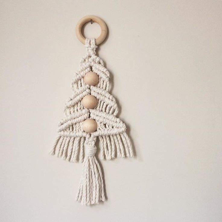 cây thông macrame noel tree