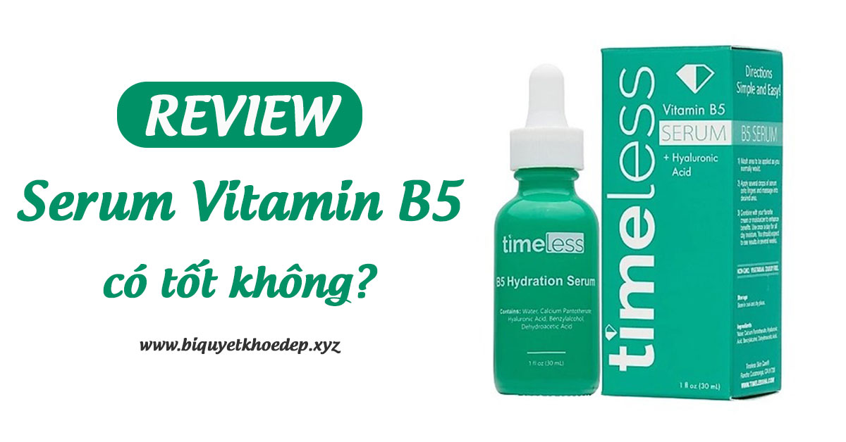 Hồi Phục Da Serum Timeless Vitamin B5 30ml