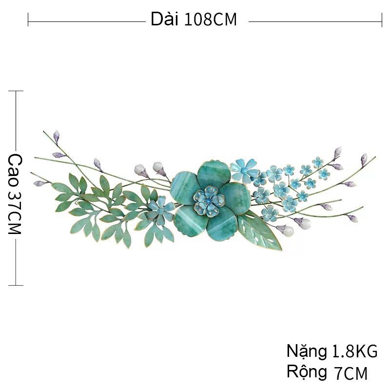 DECOR TRANH KIM LOẠI NGHỆ THUẬT HOA LAN TREO TƯỜNG DH-02