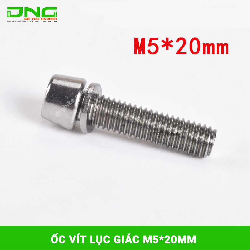 Ốc vít lục giác m5/m6 20mm