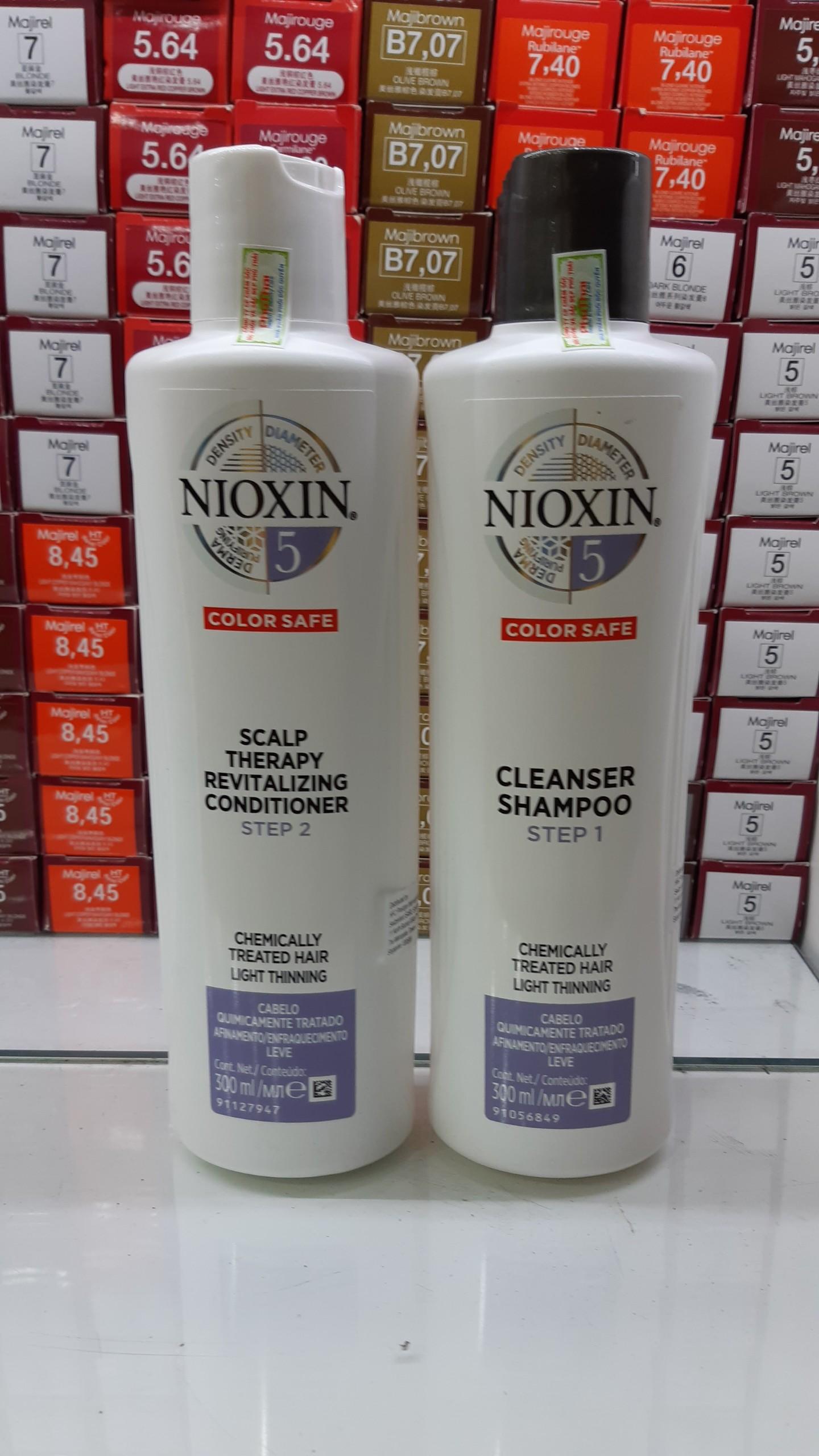 Bộ dầu gội xả Nioxin chống rụng tóc System 5 300mlx2 ( New 2019 ) tốt nhất