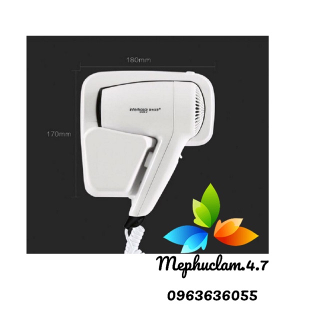 Máy sấy tóc gắn tường