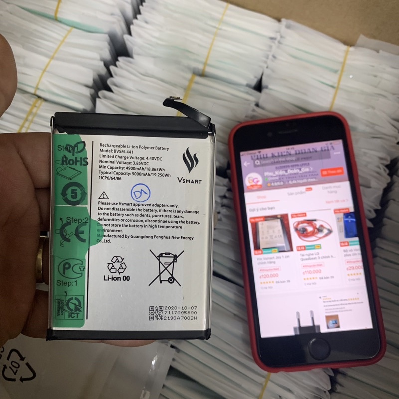 Pin điện thoại Vsmart Joy 4