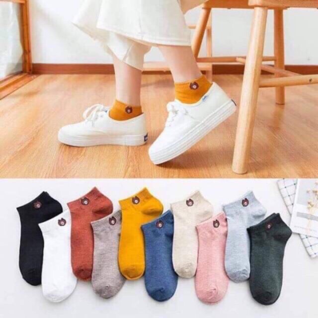 [HCM]TẤT NỮ HÌNH GẤU CUTE