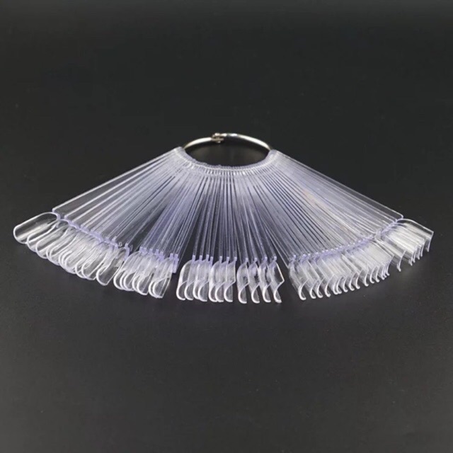 Que Móng Vuông 50 Que 3 Màu Trong - Đục - Đen