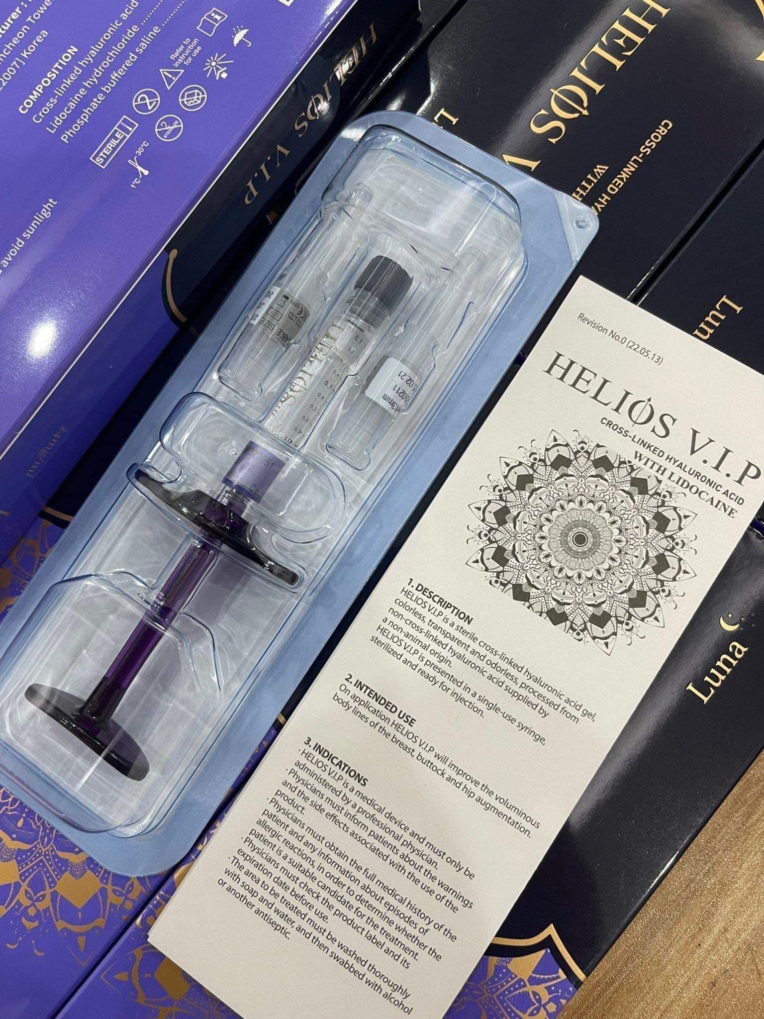 Filler HELIOS VIP