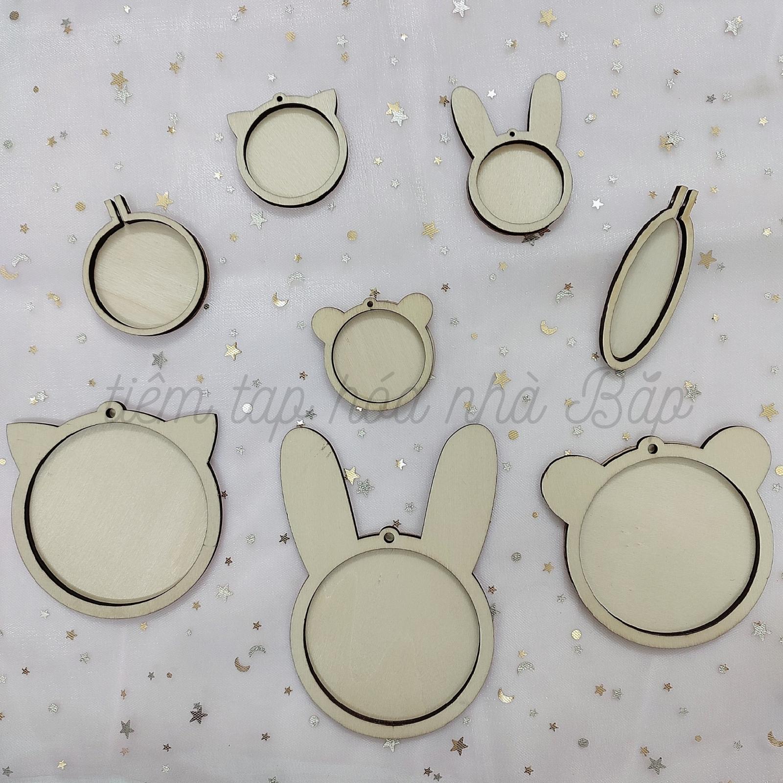 Khung Gỗ Trang Trí Mini - Phụ Kiện Handmade