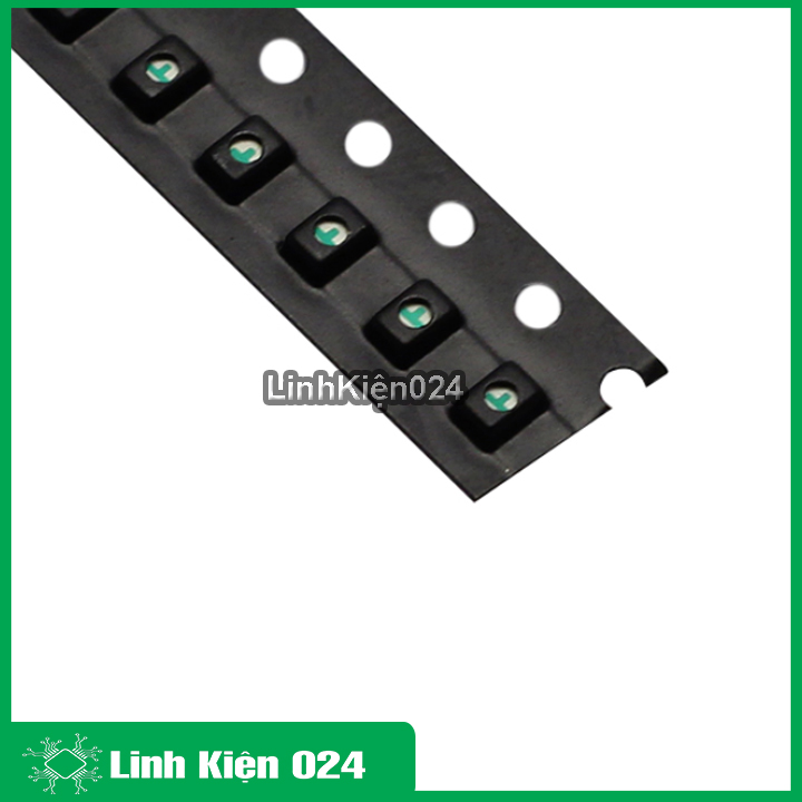 Dây 10 con led dán 0805 siêu sáng nhiều màu