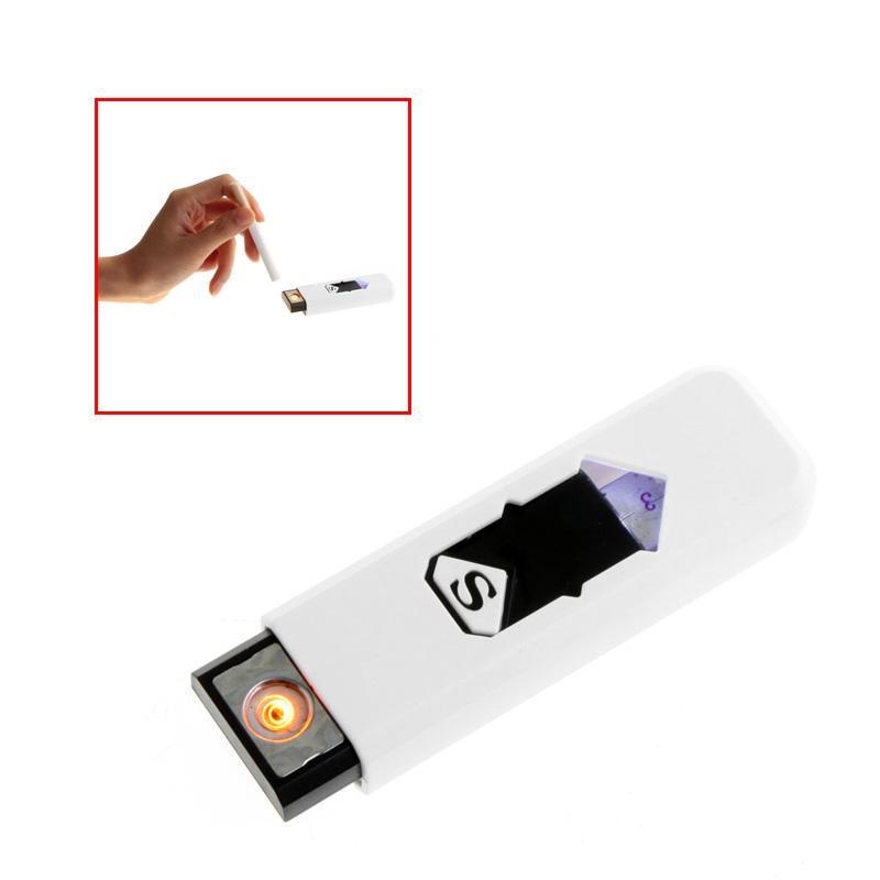 Bật lửa điện sạc USB chữ S (nhiều màu)