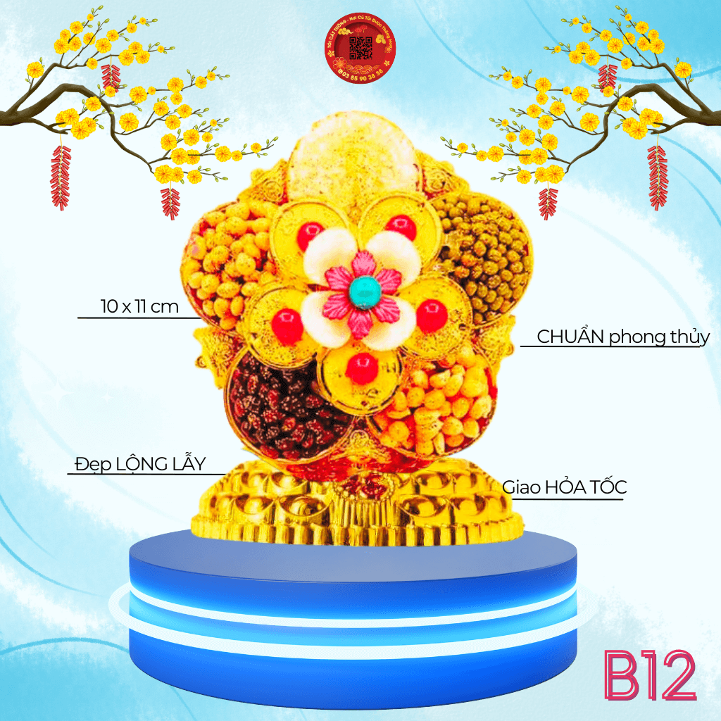 Bông Tỏi Ông Địa Ngũ Hành May Mắn - TỎI CÁT TƯỜNG