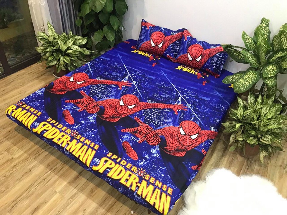 BỘ GA GỐI 3 MÓN COTTON SUNZIN