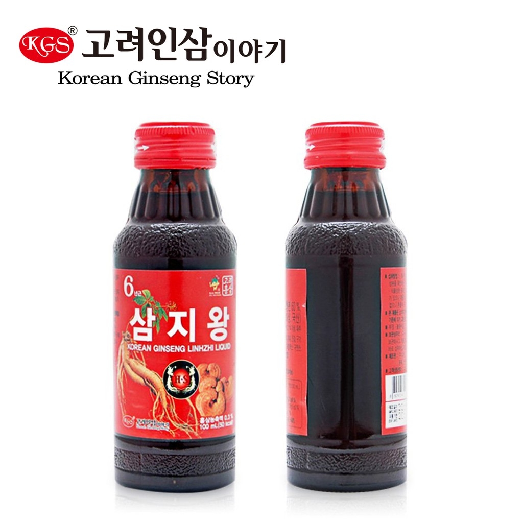 [HCM]NƯỚC HỒNG SÂM LINH CHI KGS 1000ML(cam kết hàng chính hản KGS, không sẽ hoàn 200% giá trị sp)
