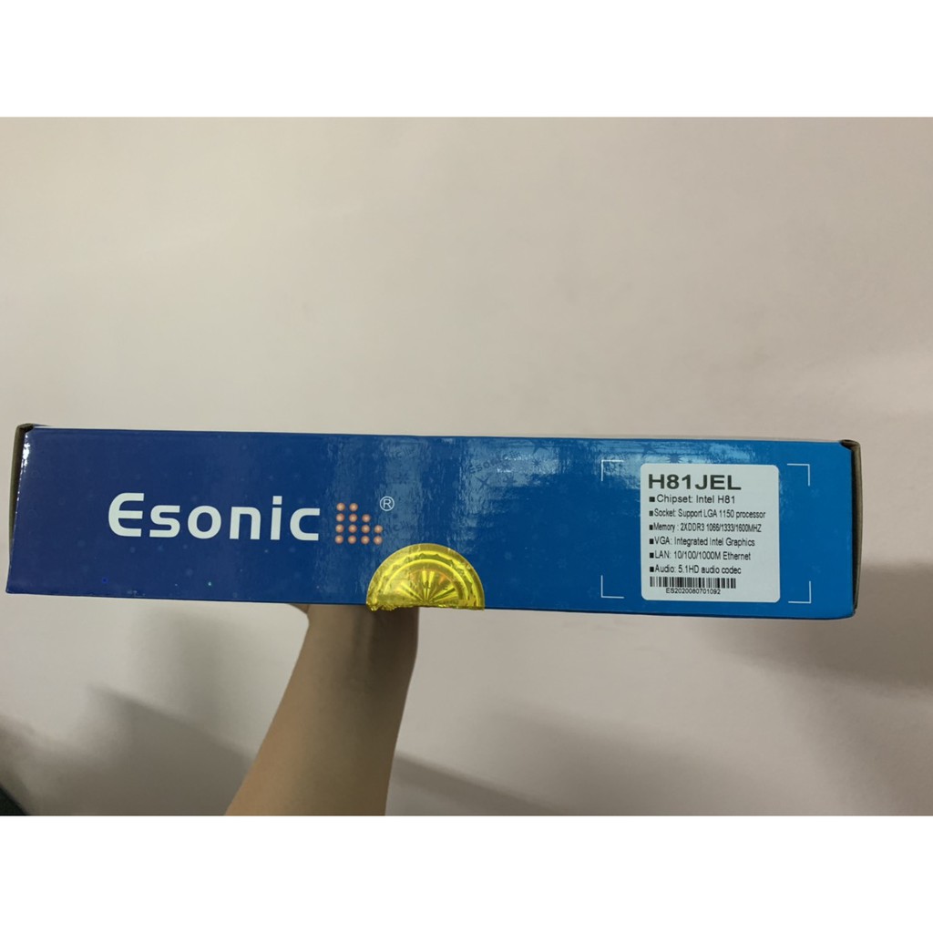 Main Pc H81 Esonic Mới Full Box- Bo Mạch Chủ