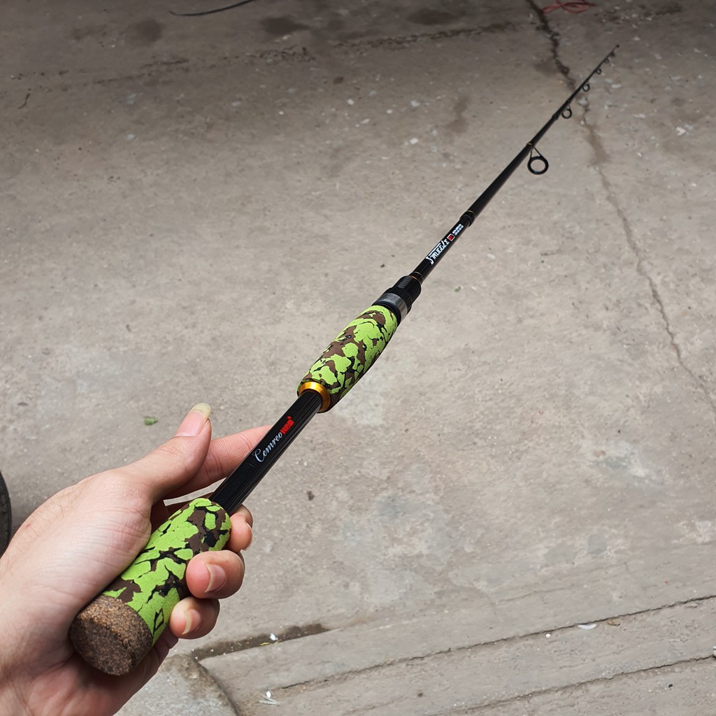 Cần Câu Lure 4 Khúc - Cemreo Struggle - Ngang + đứng   (xả hàng giảm giá và cam kết bảo hành đổi trả ạ)