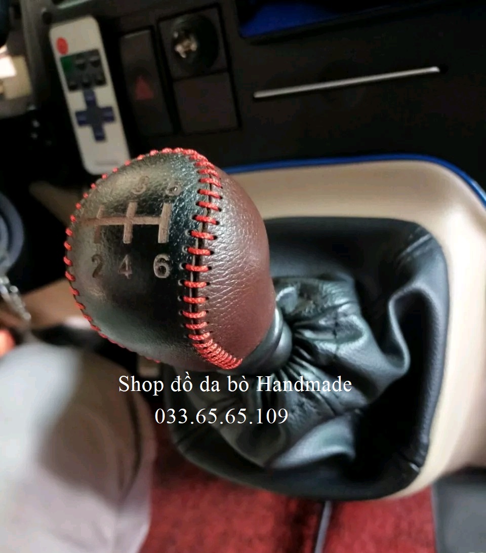 Bọc da cần số xe ford transit