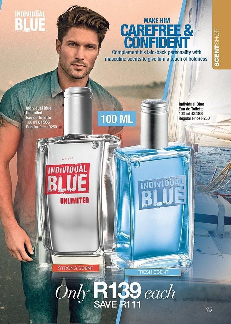 [HCM]Nước hoa nam Avon Blue For Him 100 ml