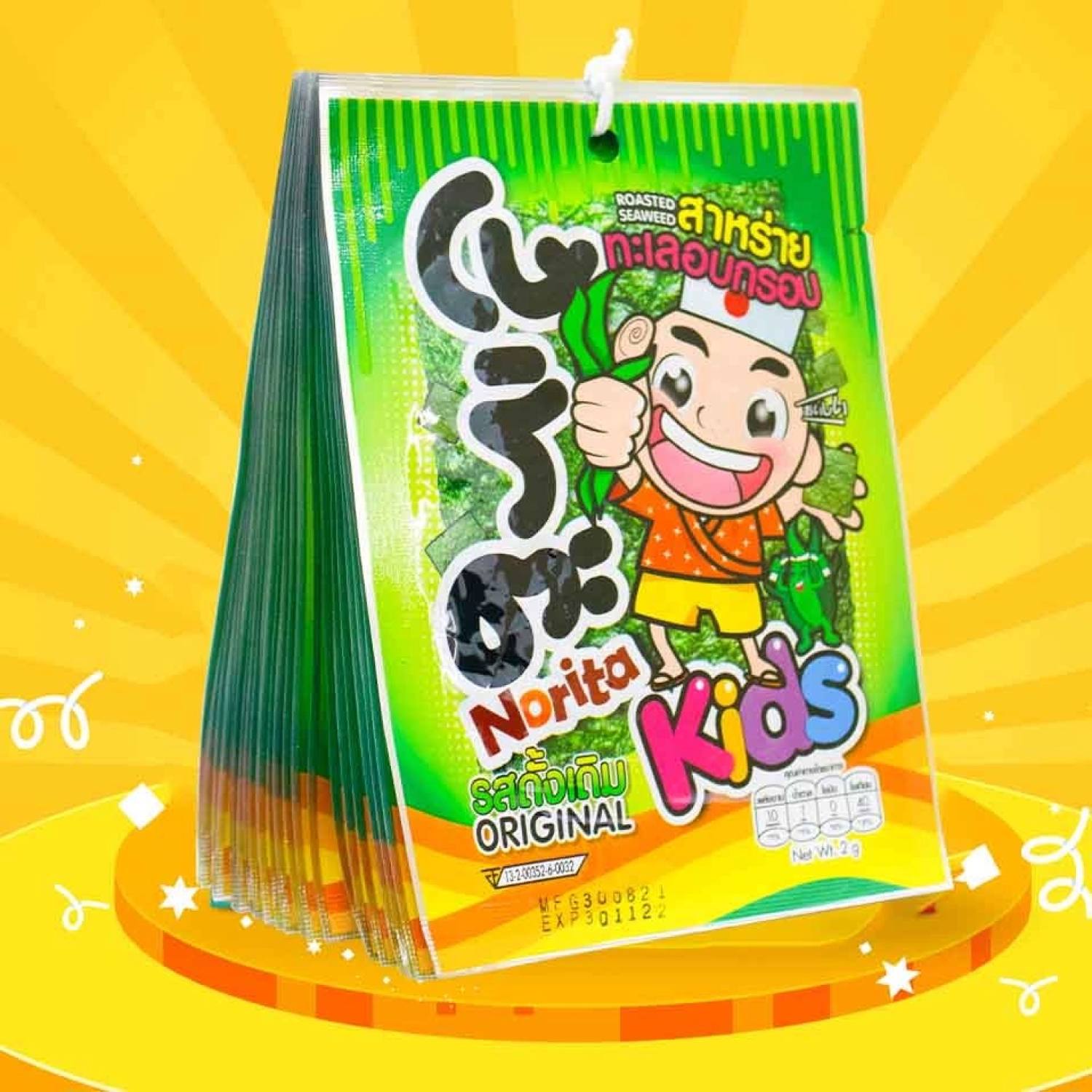 Xâu 24 gói rong biển Norita thái lan 2g