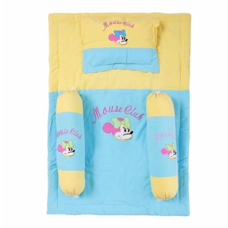 [HCM]Bộ Gối Nệm Cara Xốp Thú Cho Bé (1 Nệm1 Gối Nằm2 Gối Ôm)