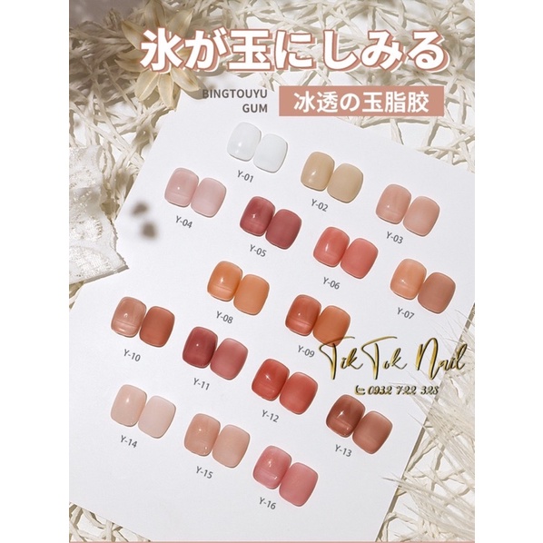 Sơn gel thạch yuzhi 15ml