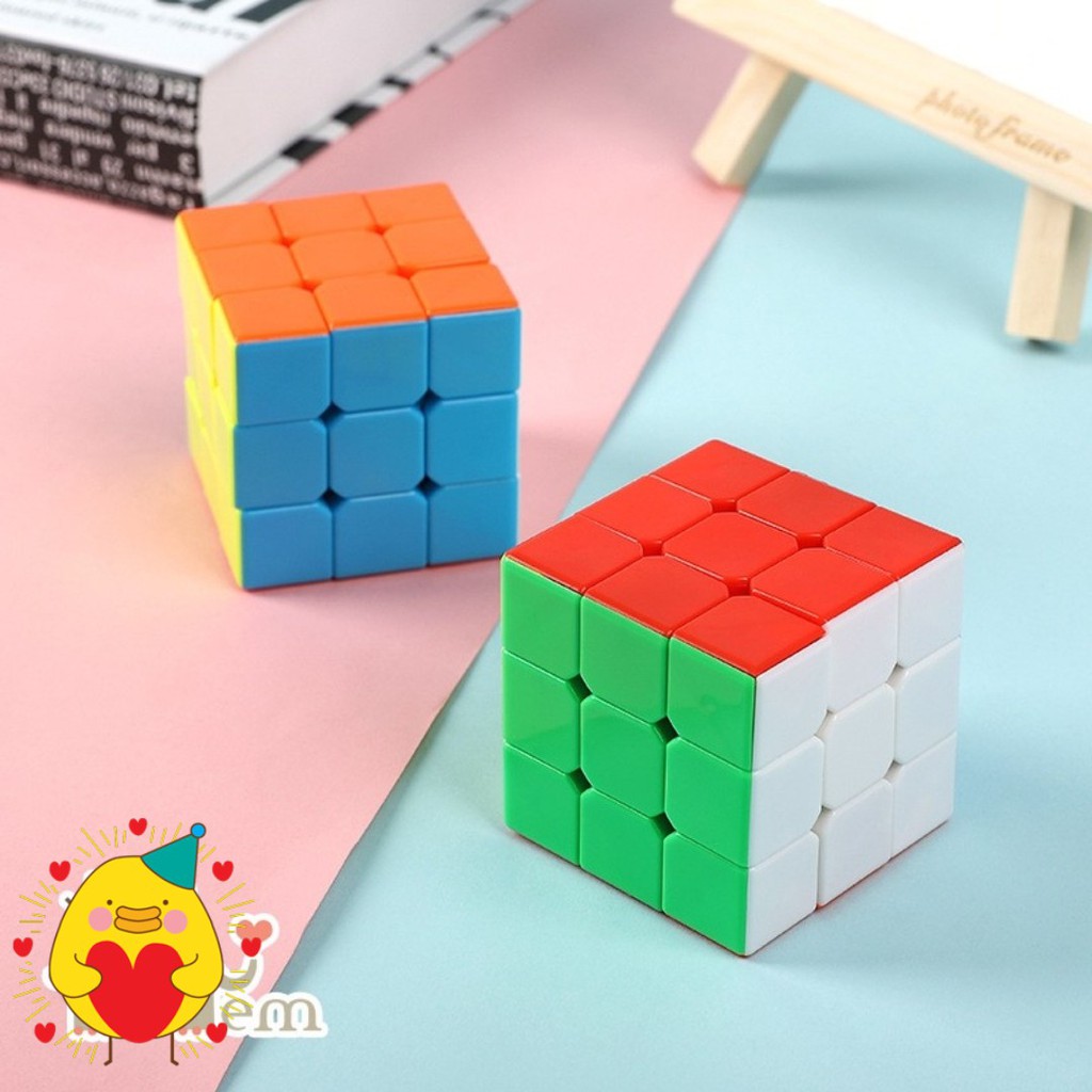 Rubic 3X3 Vòng Xoay Trơn ( Cam Kết Hàng Loại Đẹp)