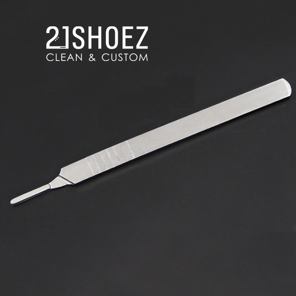 [HOT] Cán Dao Mổ Thép Không Gỉ Custom Giày ( Tặng 5 Lưỡi Dao ) - 21SHOEZ