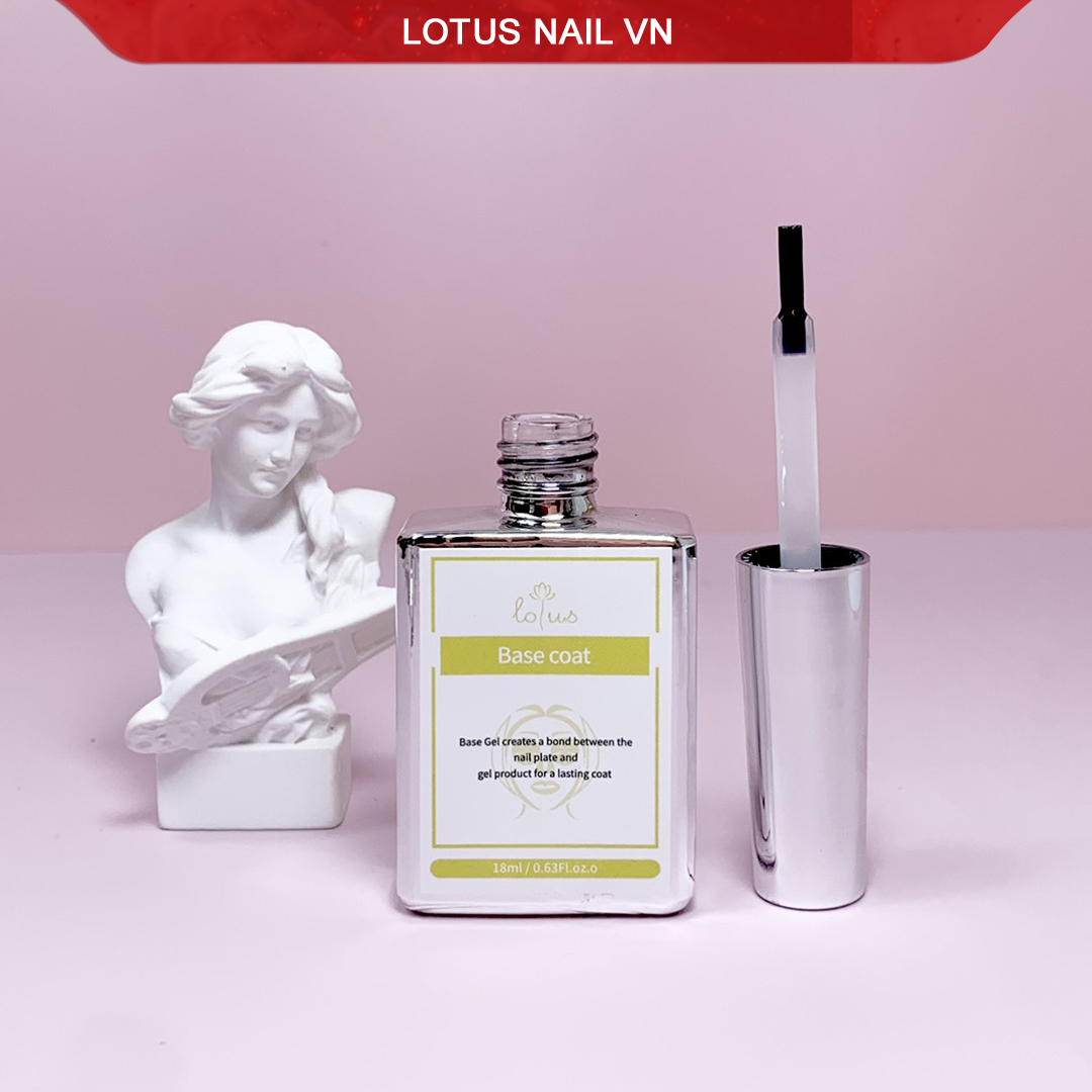 Base coat , gel liên kết Lotus chai 18 ml