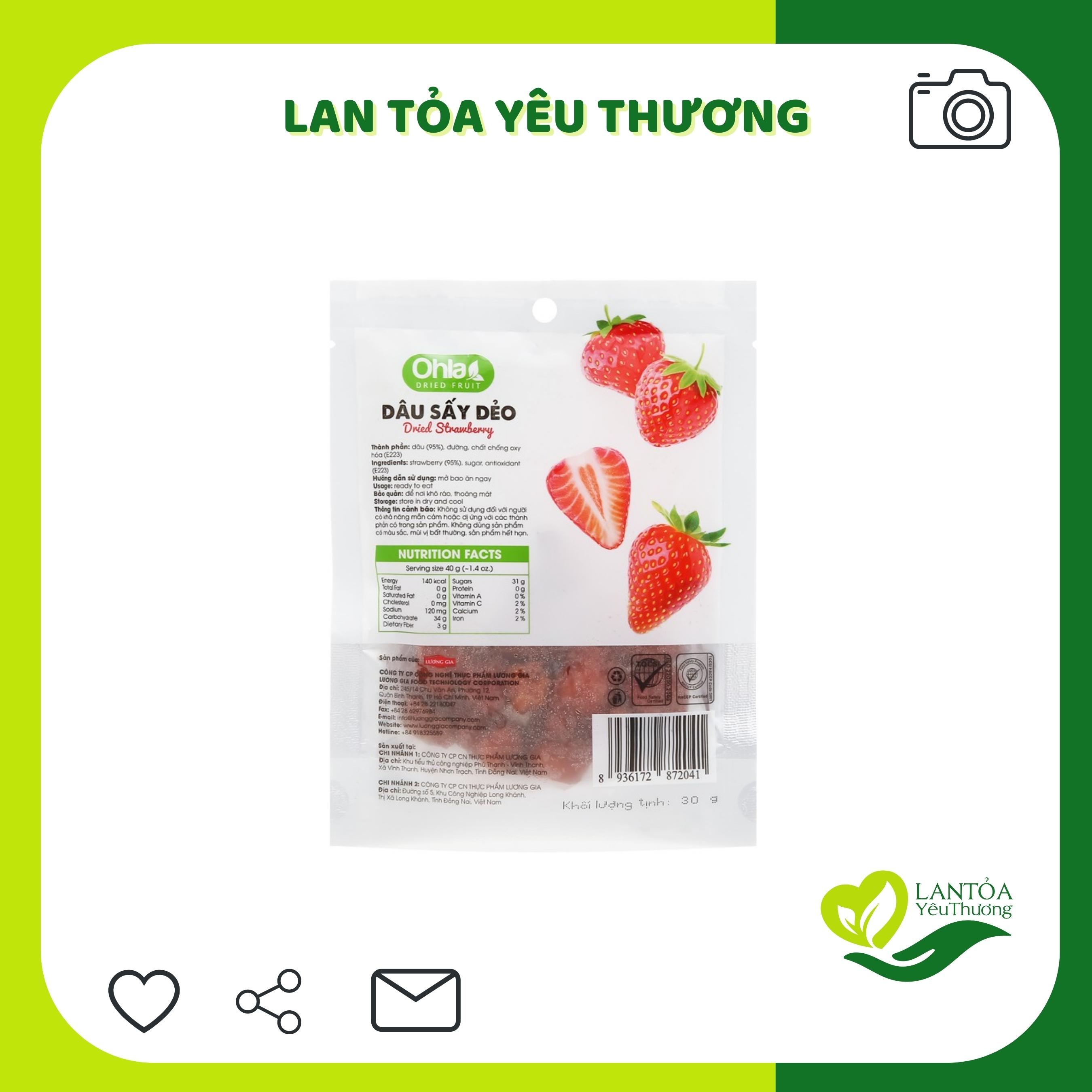 Dây sấy dẻo Ohla 100g