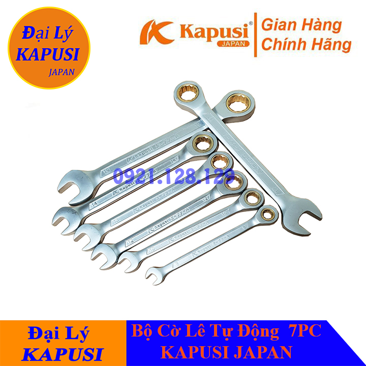 Bộ Cờ Lê, Cờ Lê Tự Động KAPUSI JAPAN 7PC