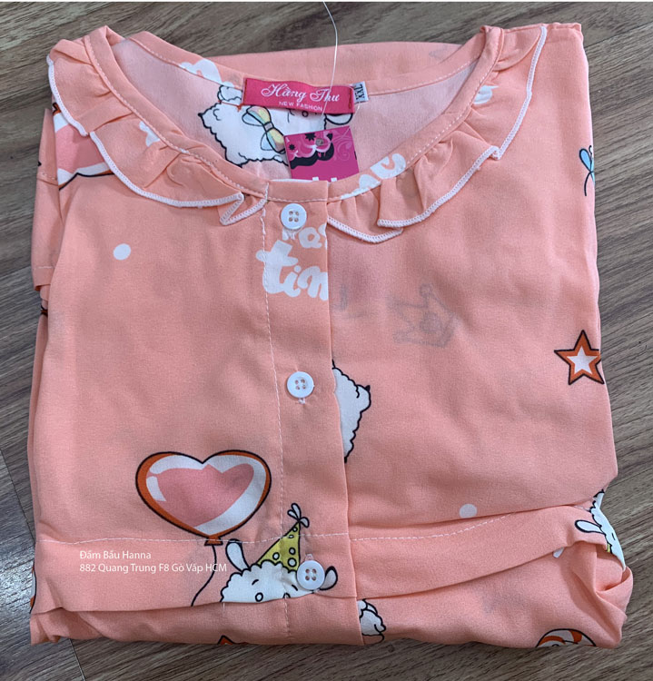Đồ Bộ Bầu Dài Tay Sau Sinh Có Khóa Cho Bé Ty Vải Lụa Cotton Cao Cấp Có Free Size 40-75kg