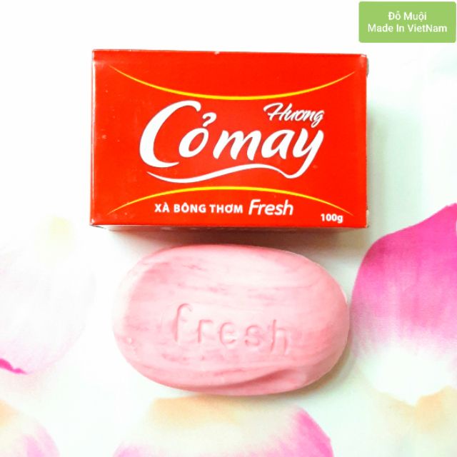 Xà phong thơm, xà bông thơm cỏ may - 100g siêu thơm