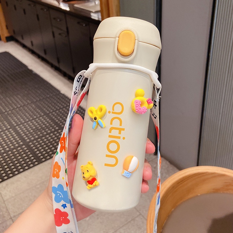 STICKER 3D HÌNH DÁN NỔI VÀO BÌNH NƯỚC SIÊU DỄ THƯƠNG