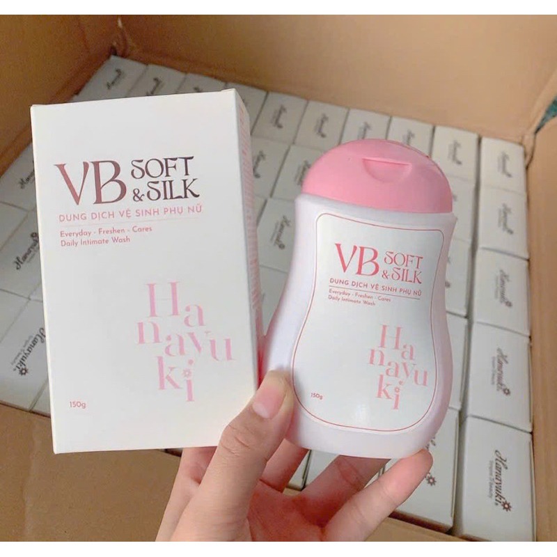 Dung Dịch Vệ Sinh Phụ Nữ Hana Soft Silk Hanayuki
